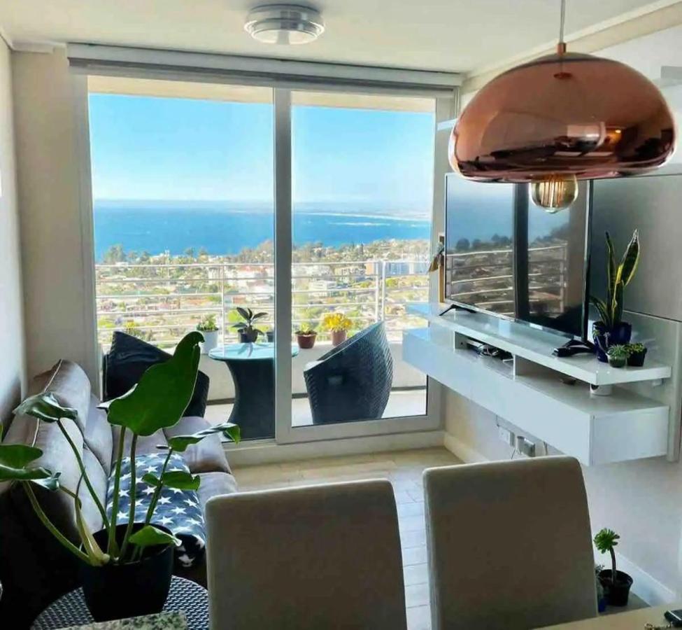 Apartamento Departamento Vista Al Mar Con Estacionamiento