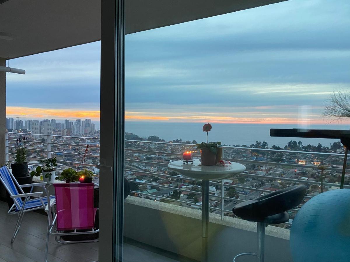Apartamento Departamento Vista Al Mar Con Estacionamiento Concón
